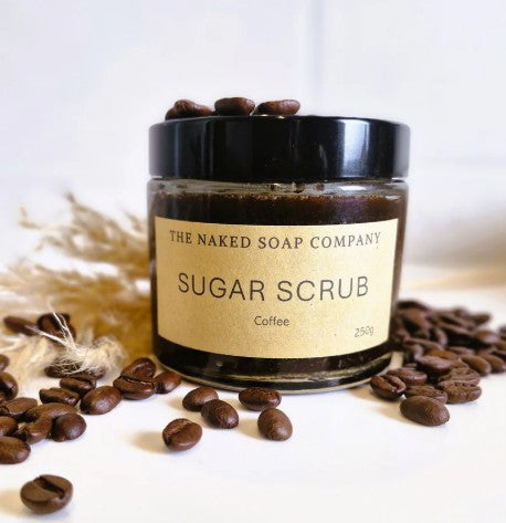 The Naked Soap Company Sugar Scrub - Coffee