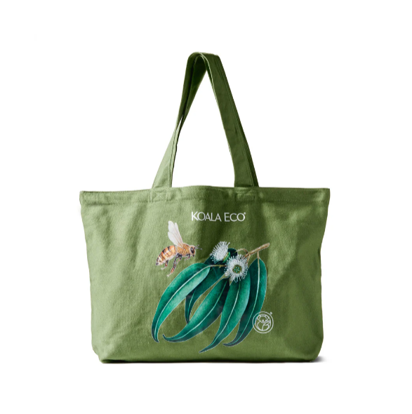Koala Eco Green Botanical Tote Bag - Limited Edition