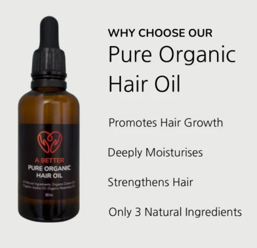A Better Pure Organic Hair Oil 50mL