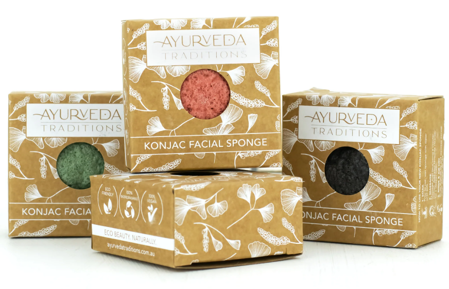 Ayurveda Konjac Sponge