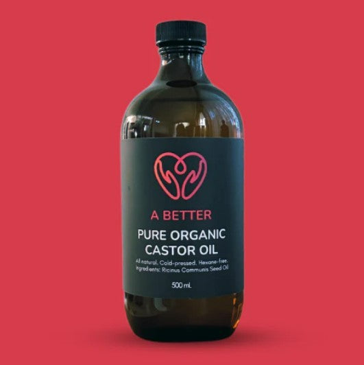 A Better Pure Organic Castor Oil 500 mL
