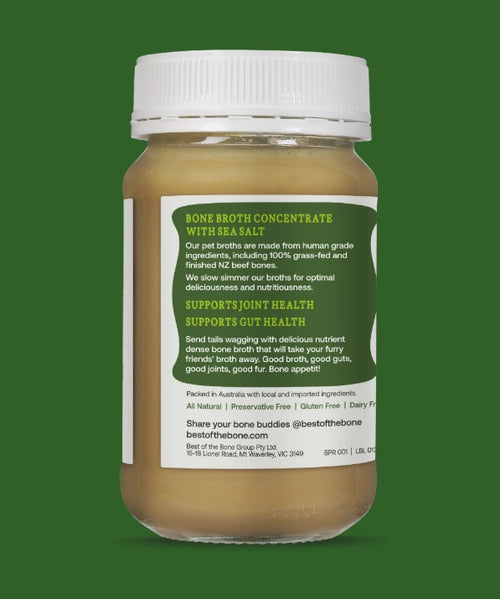 Best Of The Bone Pet Broth