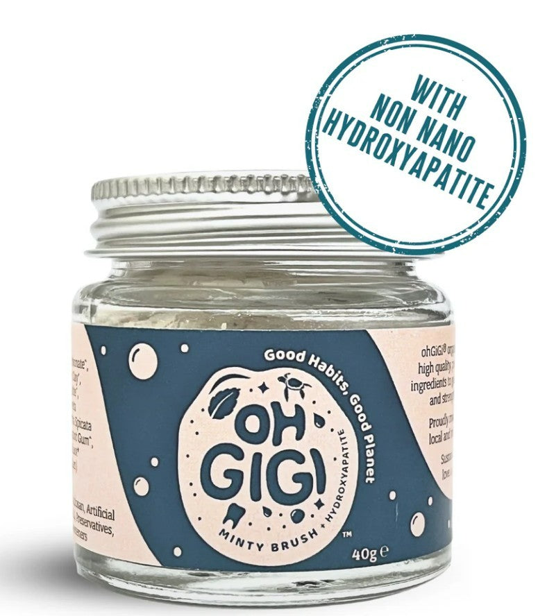 OHGIGI Hydroxyapatite Tooth Powder 'Minty Brush'