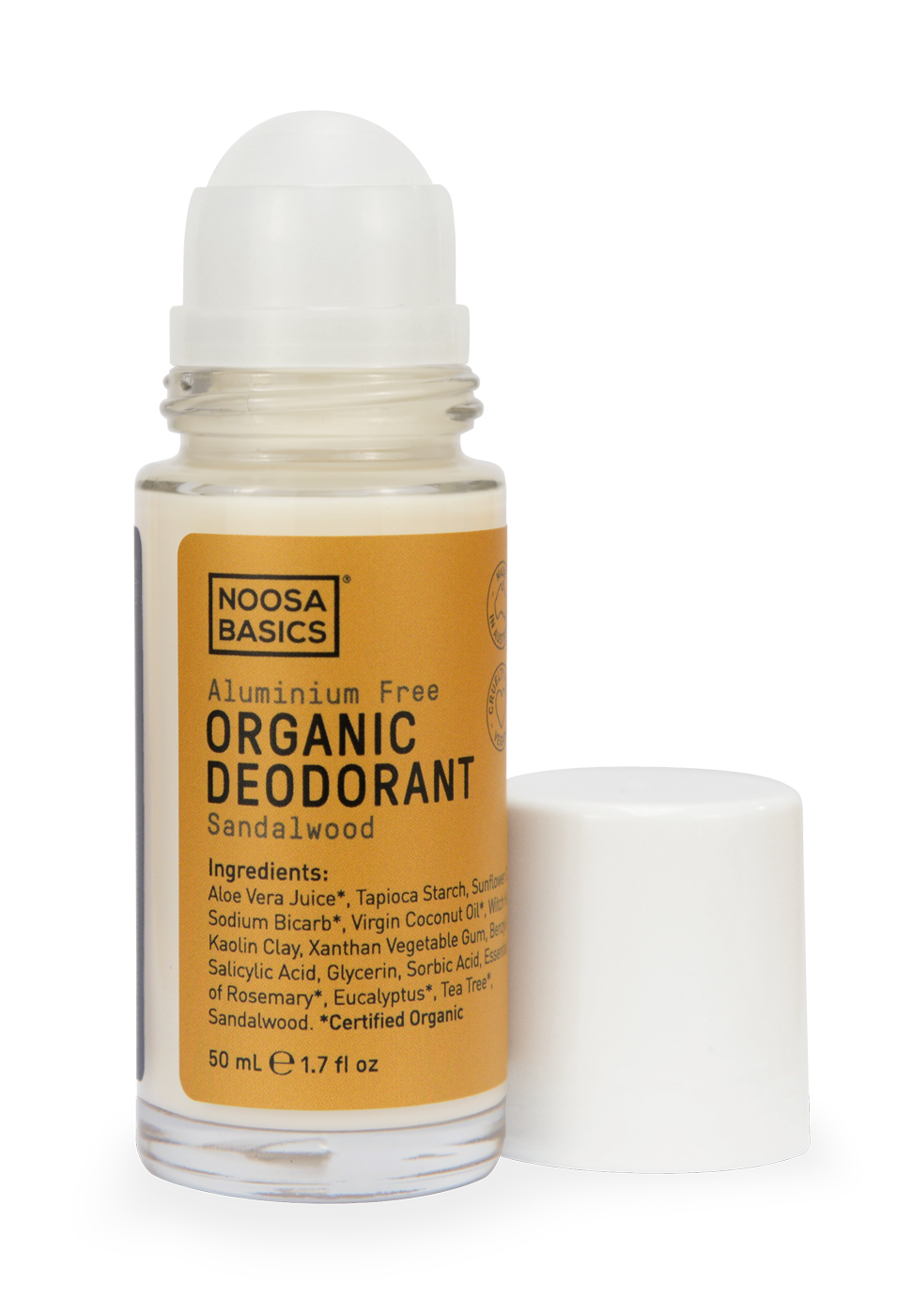 Noosa Basics Roll On Deodorant - Sandalwood