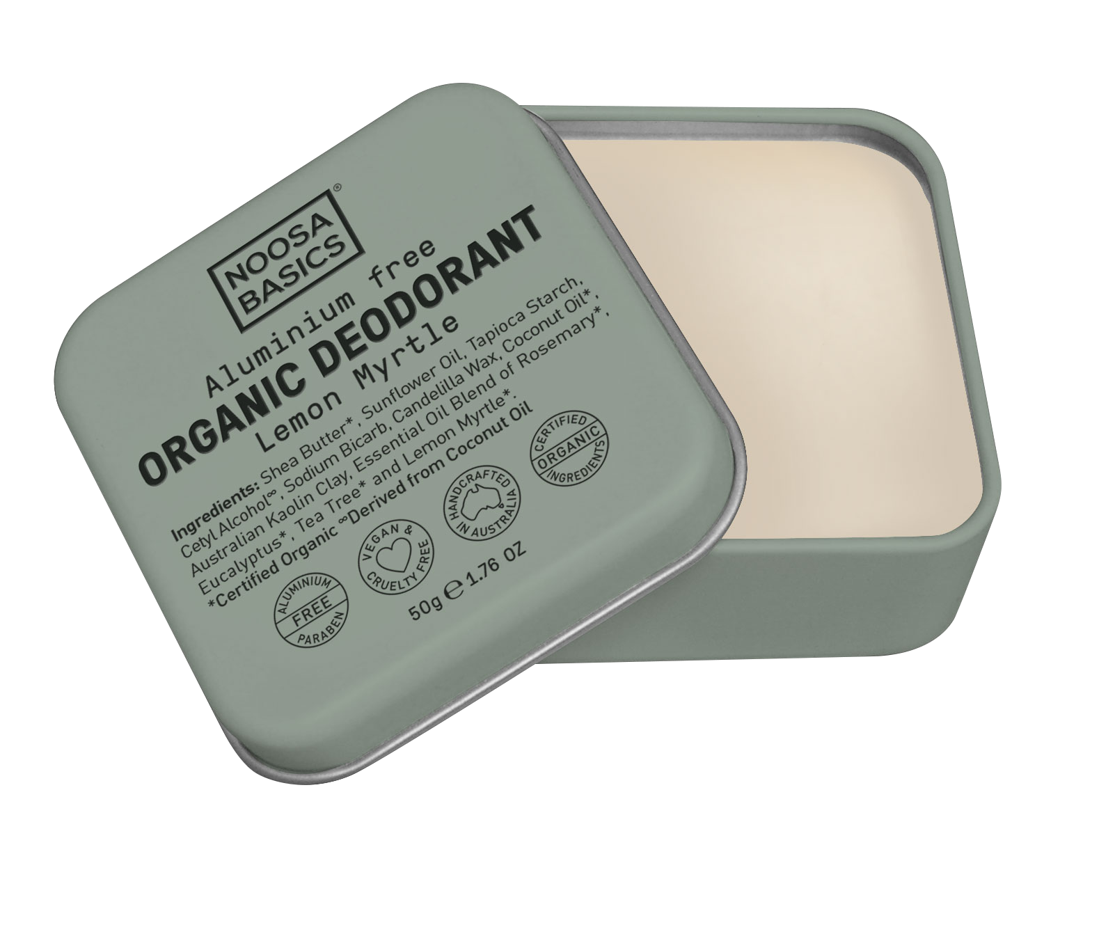 Noosa Basics Deodorant Tin - Lemon Myrtle