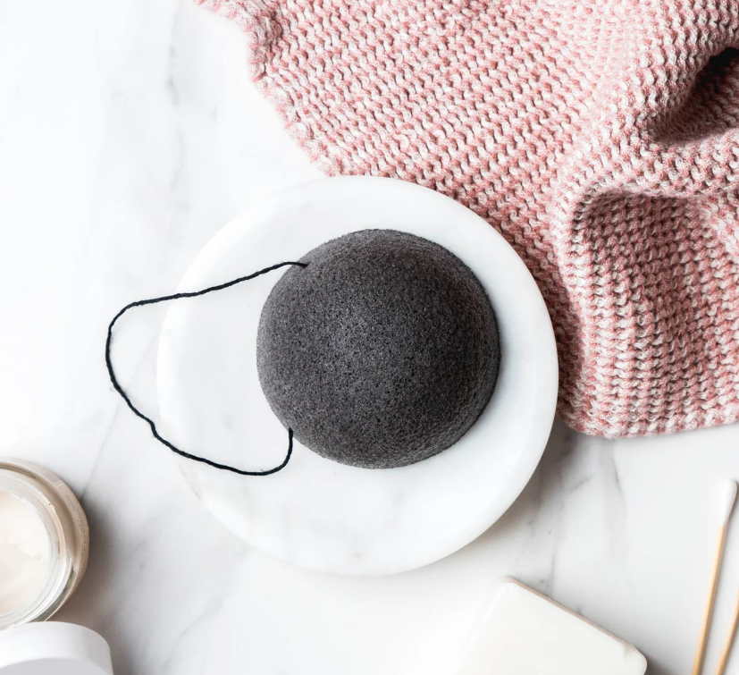 Ever Eco Konjac Facial Sponge - Charcoal