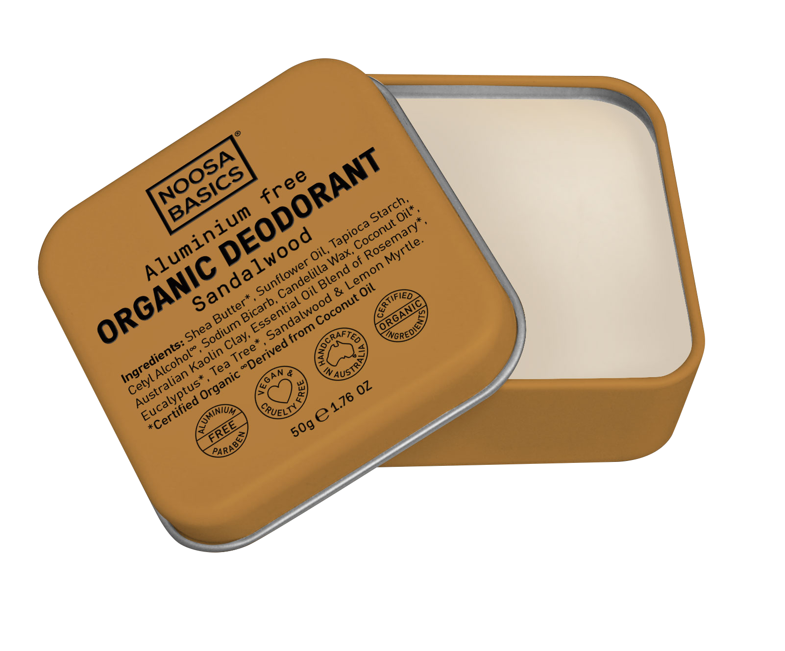 Noosa Basics Deodorant Tin - Sandalwood