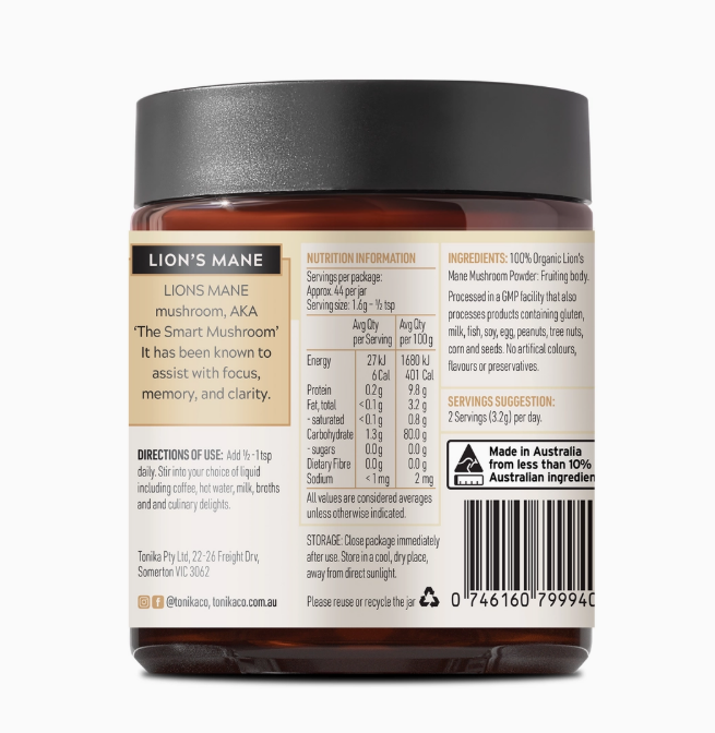 Tonika Lions Mane Powder
