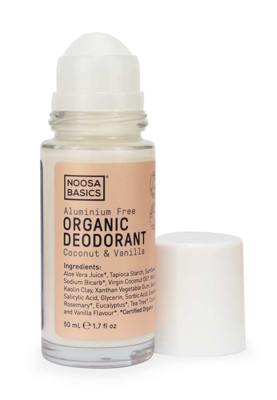 Noosa Basics Roll On Deodorant - Coconut & Vanilla