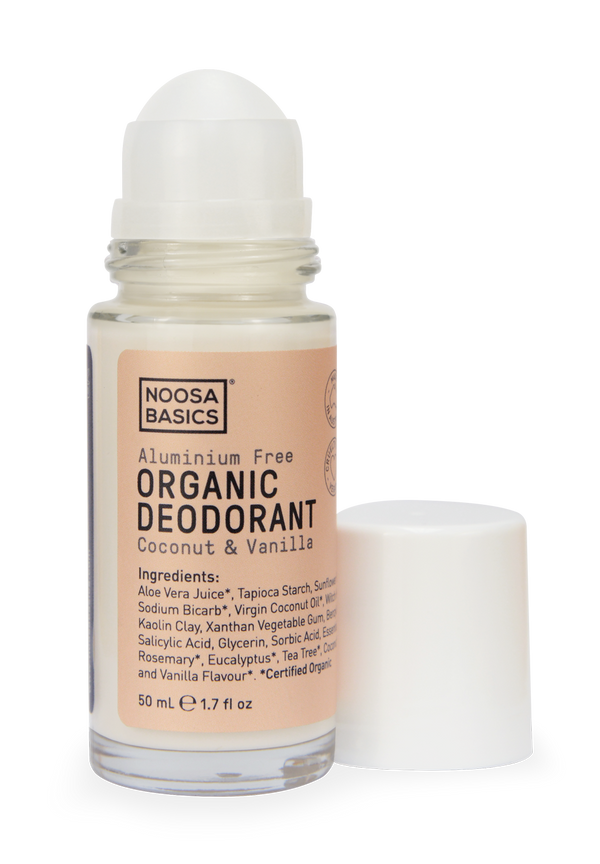 Noosa Basics Roll On Deodorant - Coconut & Vanilla