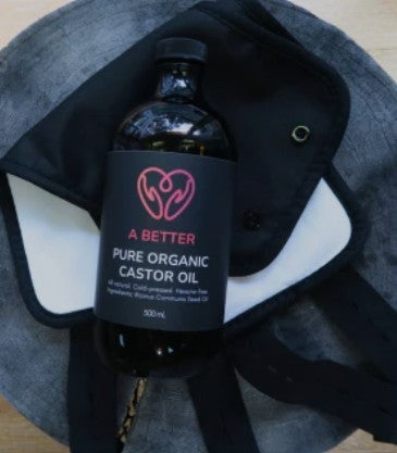 A Better Pure Organic Castor Oil 500 mL
