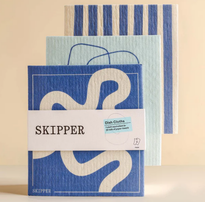 Skipper Swedish Dish Cloths 3pack