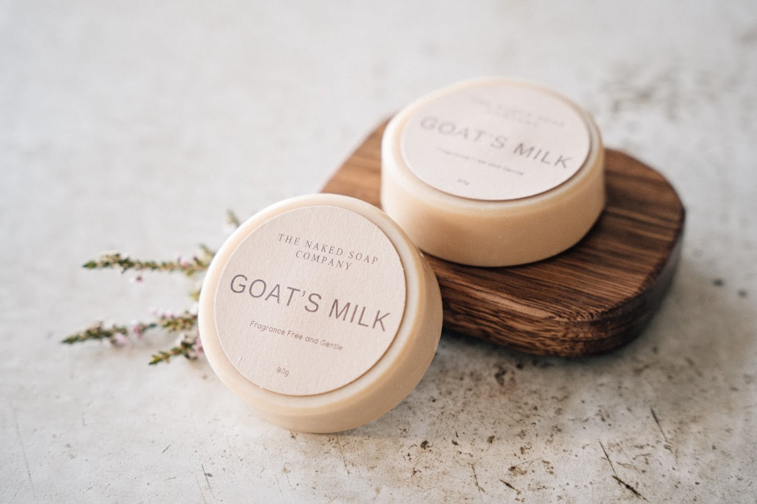 The Naked Soap Company Goats Milk