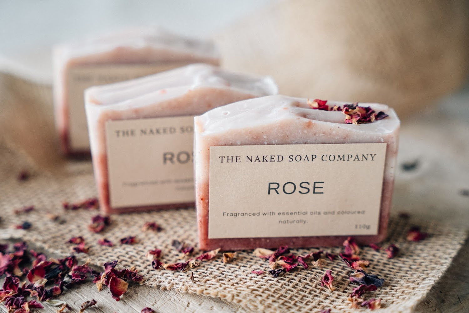 The Naked Soap Company Deluxe Soaps