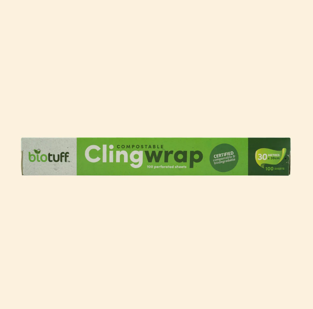 Biotuff Cling Wrap - Biodegradable and Compostable