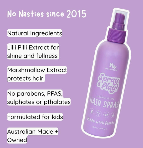 No Nasties Natural Alcohol Free Hair Spray