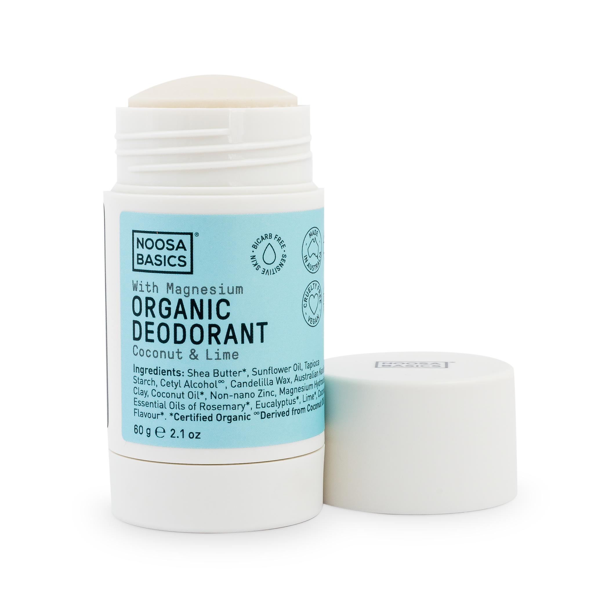 Noosa Basics Deodorant Stick - Coconut & Lime