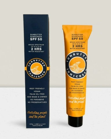 SunButter Sunscreen SPF50 Tube - 120g
