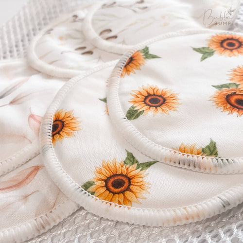 Bubba Bump 14 Pack Organic Bamboo Reusable Breast Pads