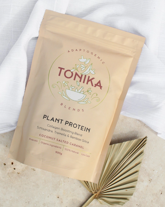 Tonika Plant Protein Powder - Coconut Salted Caramel