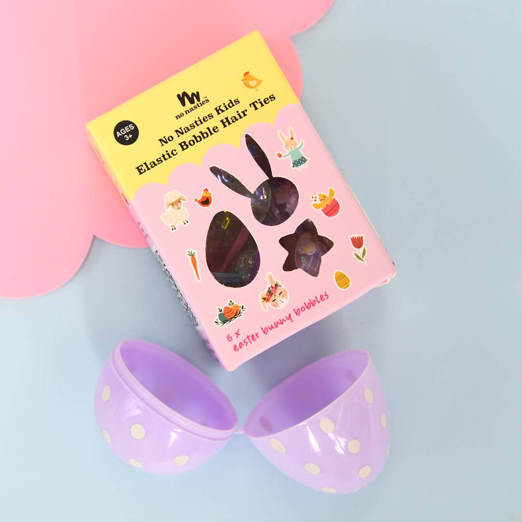 No Nasties Bunny Bobbles Elastics Set