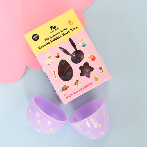 No Nasties Bunny Bobbles Elastics Set