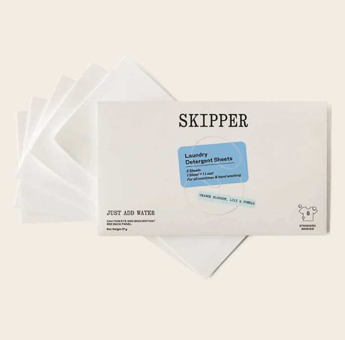 Skipper Laundry Sheets 5pack