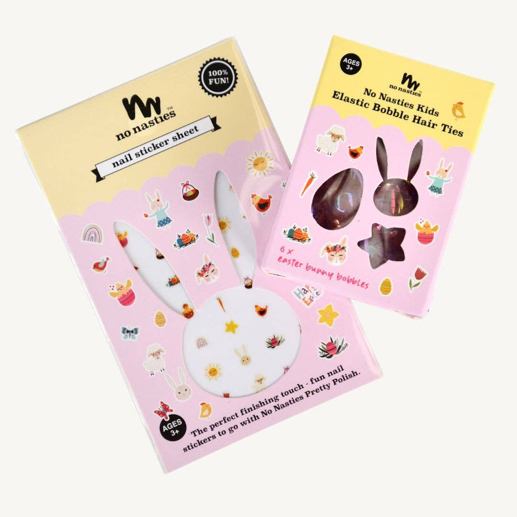 No Nasties Bunny Bobbles Elastics Set