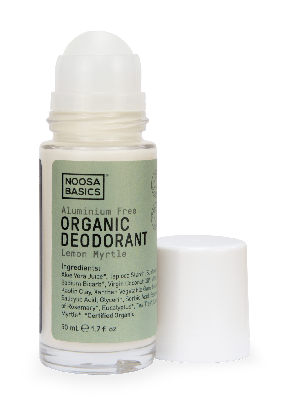 Noosa Basics Roll On Deodorant - Lemon & Myrtle
