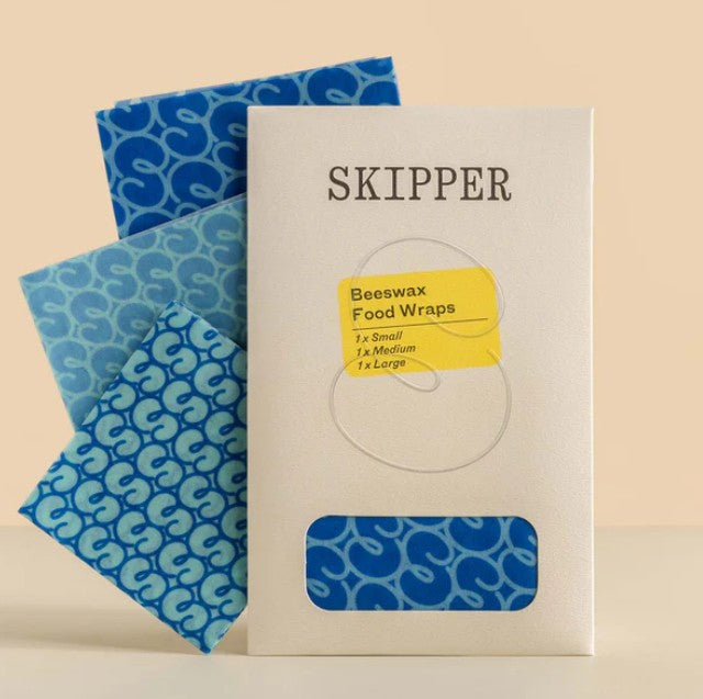 Skipper Beeswax Food Wraps 3pack