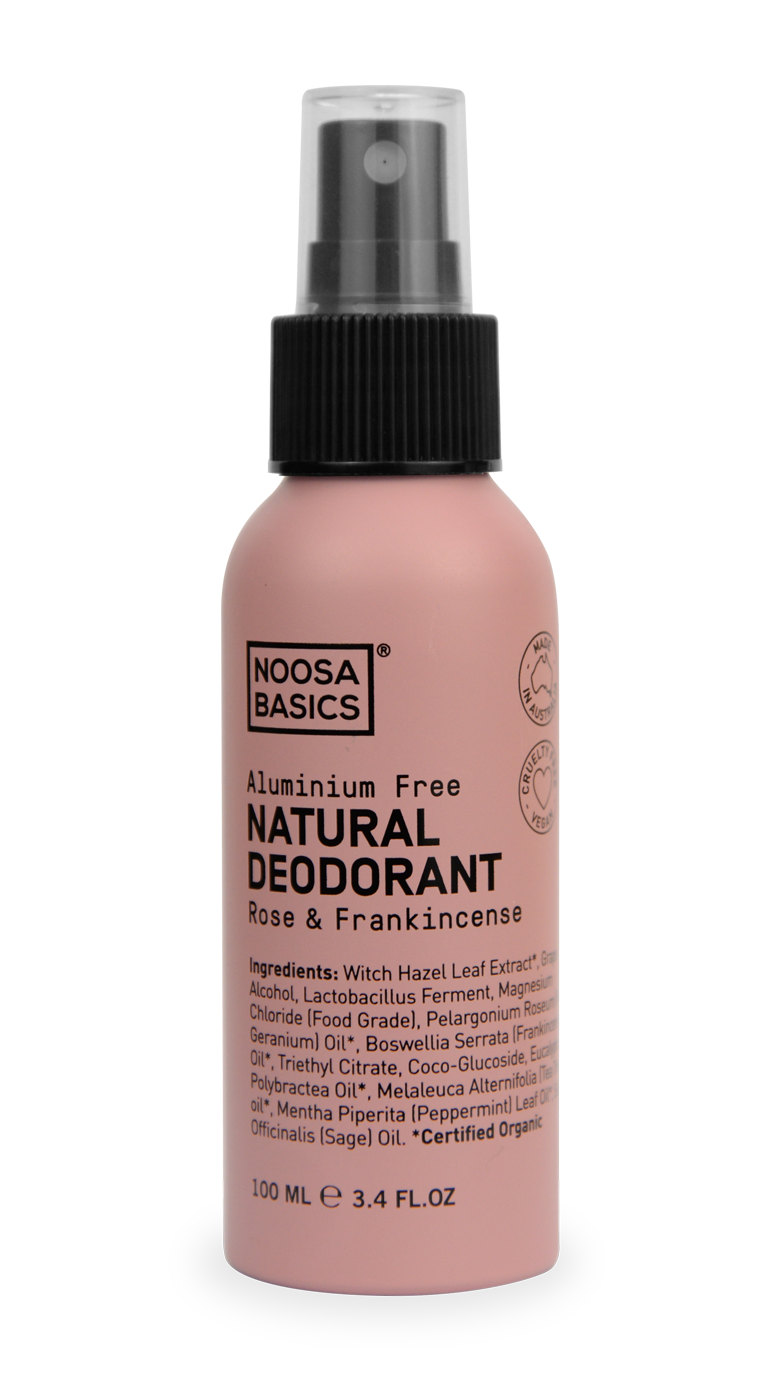 Noosa Basics Spray Deodorant - Rose & Frankincense