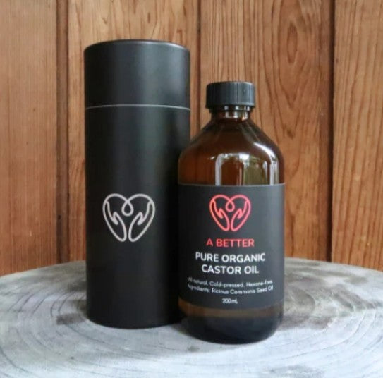 A Better Pure Organic Castor Oil 200 mL