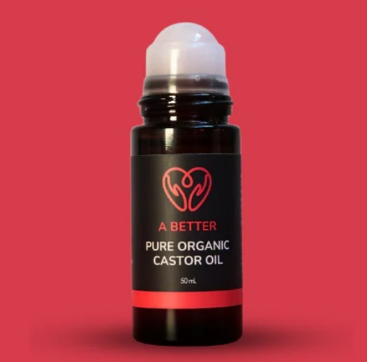 A Better Pure Organic Castor Oil - 50ml Roll On