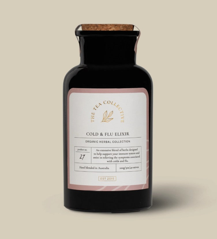 The Tea Collective Cold and Flu Elixir - Biodegradable Tea Bags