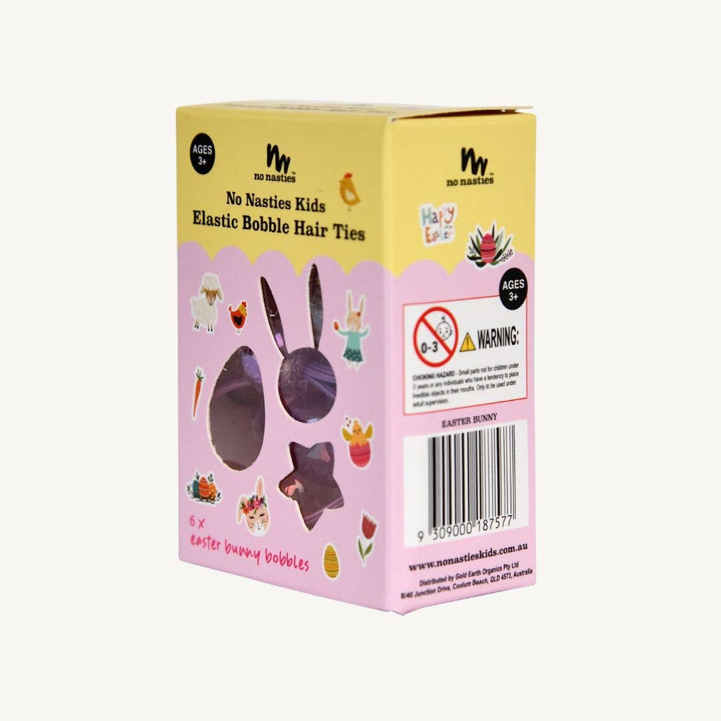 No Nasties Bunny Bobbles Elastics Set