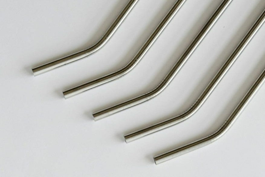 Jentl. Reusable Stainless Steel Straw - Bent