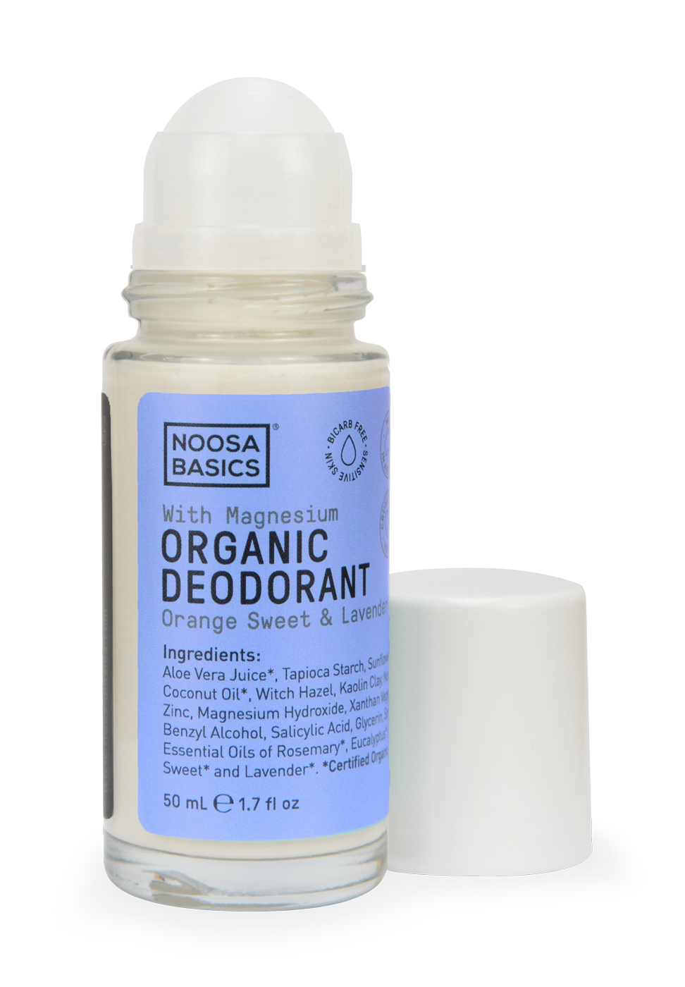 Noosa Basics Roll On Deodorant - Sweet Orange & Lavender