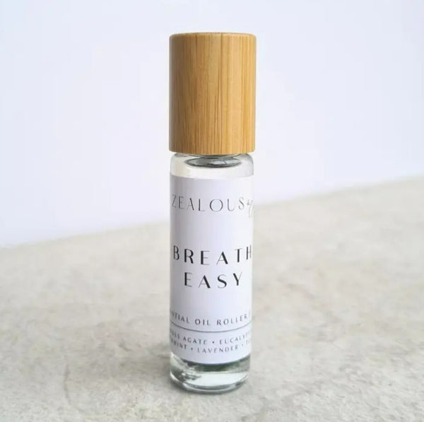 Zealous & Co Breathe Easy Essential Oil Roller