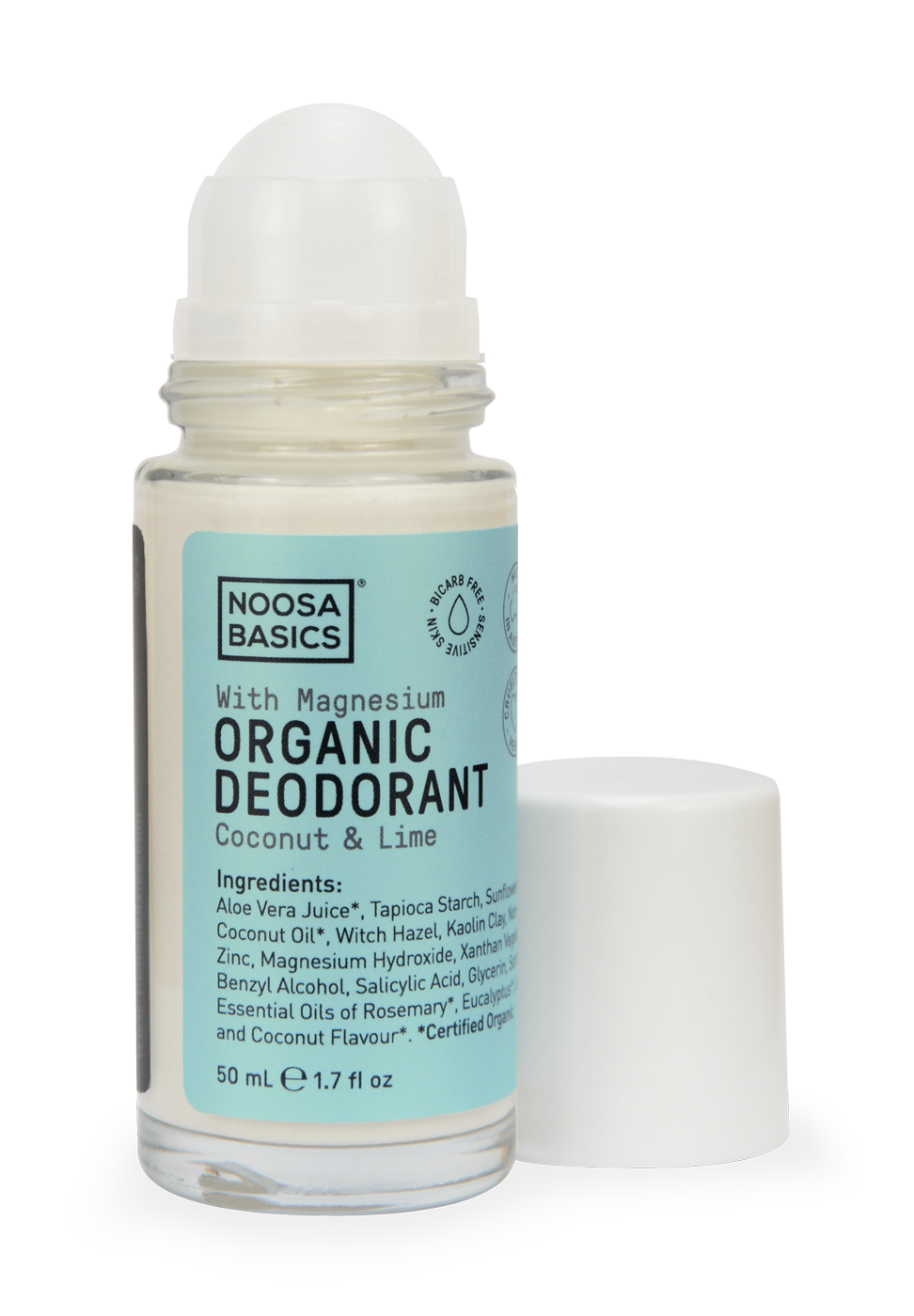 Noosa Basics Roll On Deodorant - Coconut & Lime