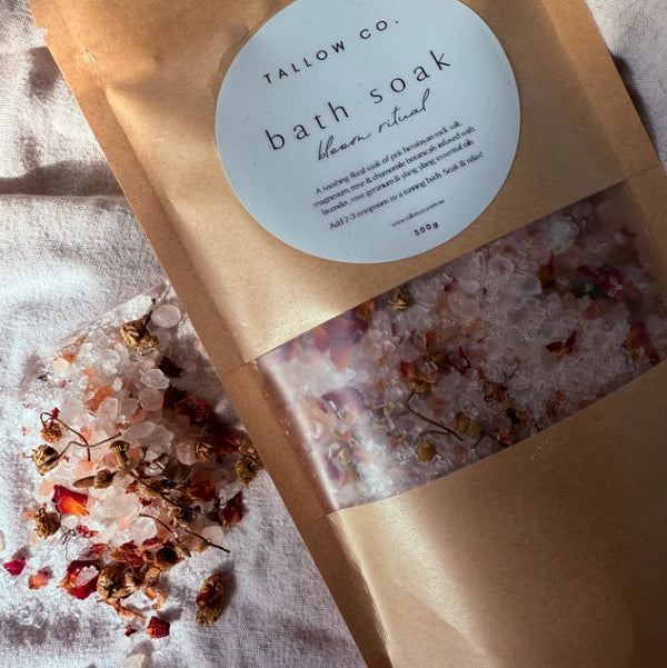 Tallow Co Bath Soak Bloom Ritual