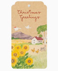 Sow 'n Sow Gift Tag - Christmas Sunflowers