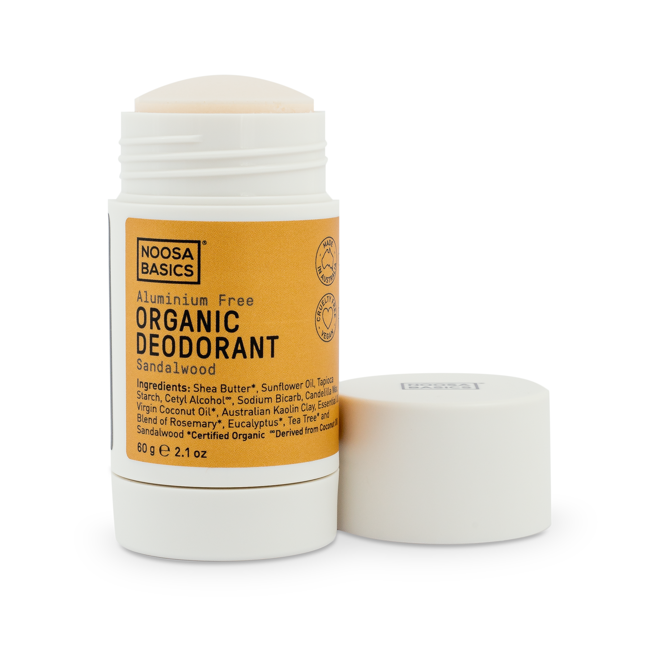 Noosa Basics Deodorant Stick - Sandalwood